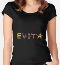 Evita Women's Fitted Scoop T-Shirt