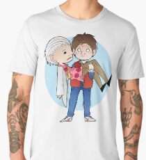 Doc and Marty - Back to the future Men's Premium T-Shirt
