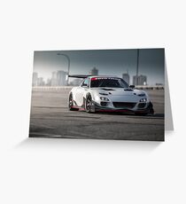 Mazda RX7 Greeting Card