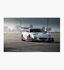 Mazda RX7 Photographic Print