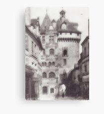 Hotel de ville loches Canvas Print
