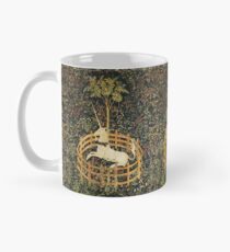 UNICORN AND GOTHIC FANTASY FLOWERS,FLORAL MOTIFS Mug