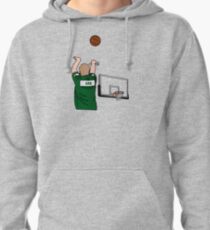 Bird 3-Point Warm Up Shoulder Cannon Pullover Hoodie
