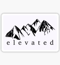 Elevated Sticker
