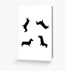 Dachshund Greeting Card