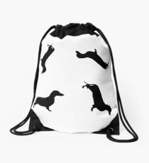 Dachshund Drawstring Bag