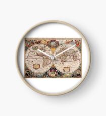 Reloj Mapa del Viejo Mundo