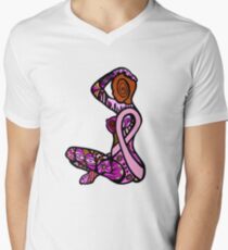 Be Aware Men's V-Neck T-Shirt