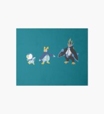 Piplup Evolution Art Board