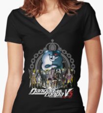 Danganronpa V3 Women's Fitted V-Neck T-Shirt