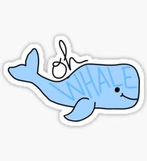 Pegatina Oh ballena