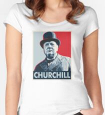 Winston Churchill Women's Fitted Scoop T-Shirt