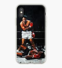 Muhammad Ali Knocks Out Sonny Liston iPhone Case