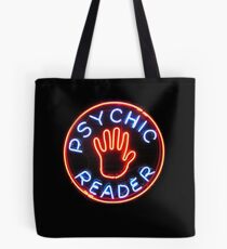 Psychic Reader // Neon City Lights Tote Bag