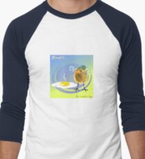 Two Scrambled Eggs - Fried!!! Men's Baseball ¾ T-Shirt