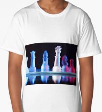 Glass Chess Pieces Long T-Shirt