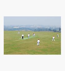 The Cricketers Photographic Print