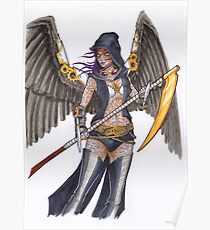 Steampunk Death Assassin Poster