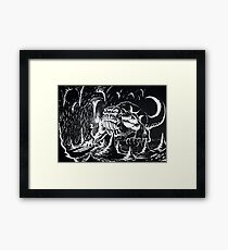 Liquid Paper Painting Framed Print