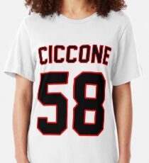 Madonna Sports Tee, Black Slim Fit T-Shirt