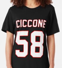 Madonna Sports Tee, White Slim Fit T-Shirt