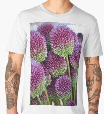 purple and green garden Men's Premium T-Shirt
