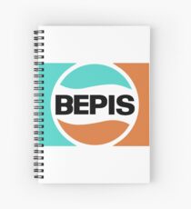 bepis aesthetic Spiral Notebook