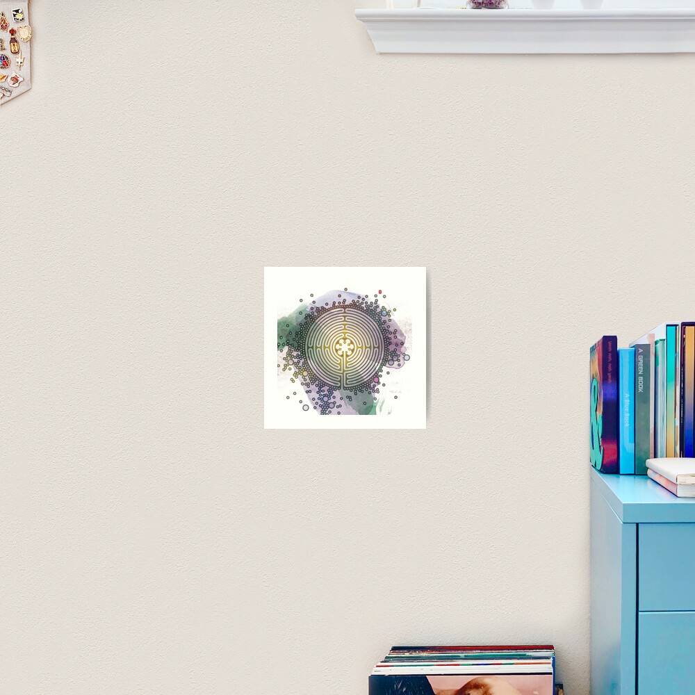 Meditative Labyrinth Art Print