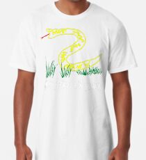 Kein Schritt auf Snek - Gadsden-Flagge Longshirt