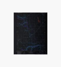 USGS TOPO Map Idaho ID Grasmere Reservoir 236312 1979 24000 Inverted Art Board