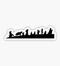 The Lord of the Rings Fellowship Sticker