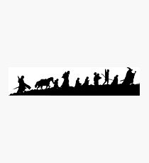 The Lord of the Rings Fellowship Photographic Print