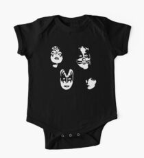 KISS - STENCIL - ART One Piece - Short Sleeve