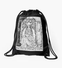 Die Hohepriesterin Tarot Card - Major Arcana - Wahrsagerei - okkult Turnbeutel