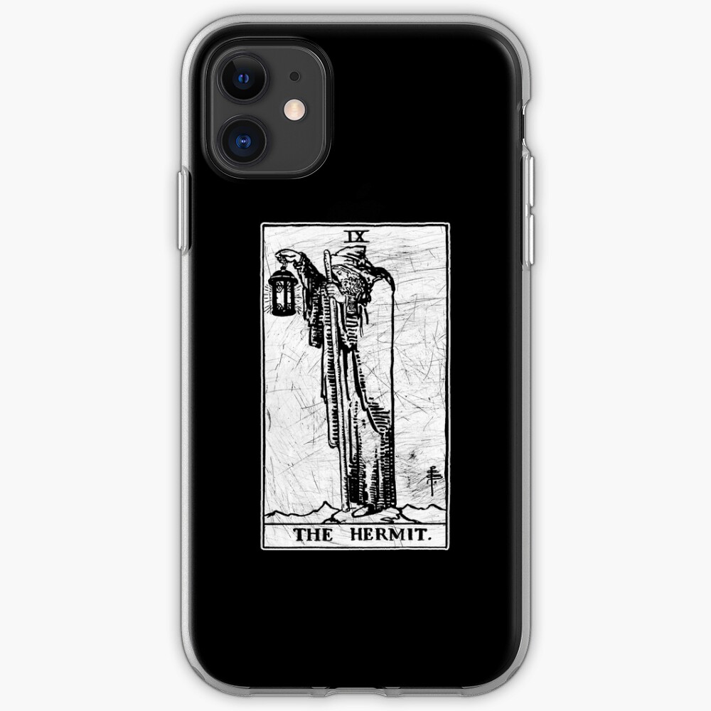 The Hermit Tarot Card iPhone 11 case The Hermit Tarot Card iPhone 11 case