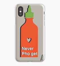 Never PhoGet iPhone Case