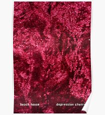 Beach House Depression Cherry Poster Poster