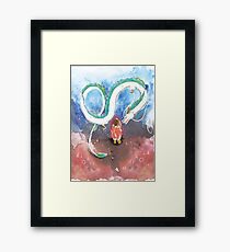 Spirited away, voyage de shihiro kawaï Framed Print