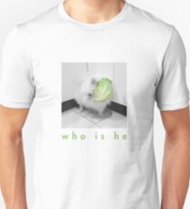 White Dog as Lettuce Spirit Unisex T-Shirt