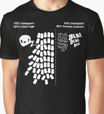 Cars vs Bicycles Graphic T-Shirt