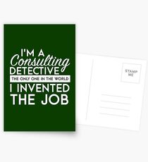 Sherlock - Consulting detective Postcards