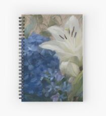 Cuaderno de espiral Extravagancia • Floral Painting por Rebecca Finch