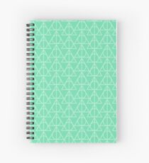 Mint Pattern Spiral Notebook