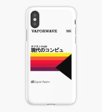 Vaporwave リサフランク420 / 現代のコンピュ VHS iPhone Case