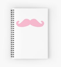 Markiplier Pink mustashe Spiral Notebook