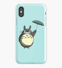 Flying totoro iPhone Case/Skin