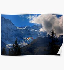 Paraglider 5 - murren Poster