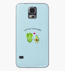 Avocado-Liebhaber - Salat Avocuddle Hülle & Klebefolie für Samsung Galaxy