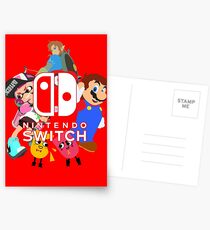 Nintendo-Schalter Postkarten
