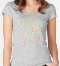 Peach Pit Fitted Scoop T-Shirt